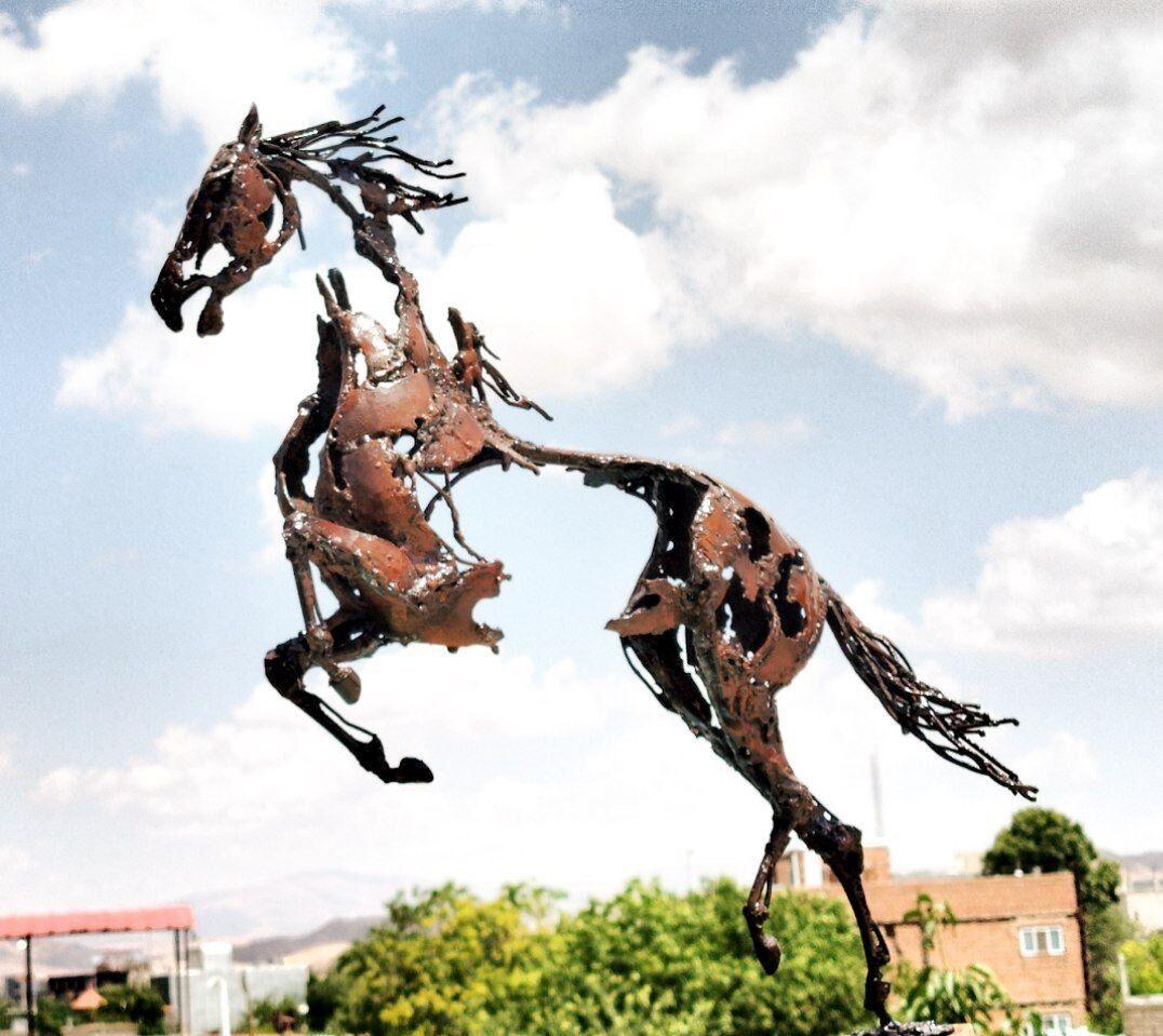 Horse (Resurrection Series) - handcraft (Sculpture) by Mostafa   Akbari