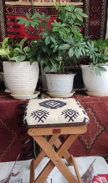 Single Folding Travel Chair - handcraft (Textile Arts) by Tayebeh   Bazargan